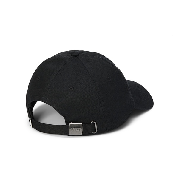 Vans Off the wall unisex black and white 100% cotton check logo baseball cap NWT - Picture 2 of 7